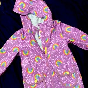Toddler girls rain coat